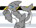 Male Shark Transfur Fusion (Tiger Shark Boss Fight)