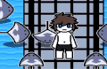 Male Manta Ray transfur animation, as it appears in-game